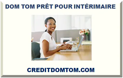 DOM TOM PRÊT POUR INTÉRIMAIRE